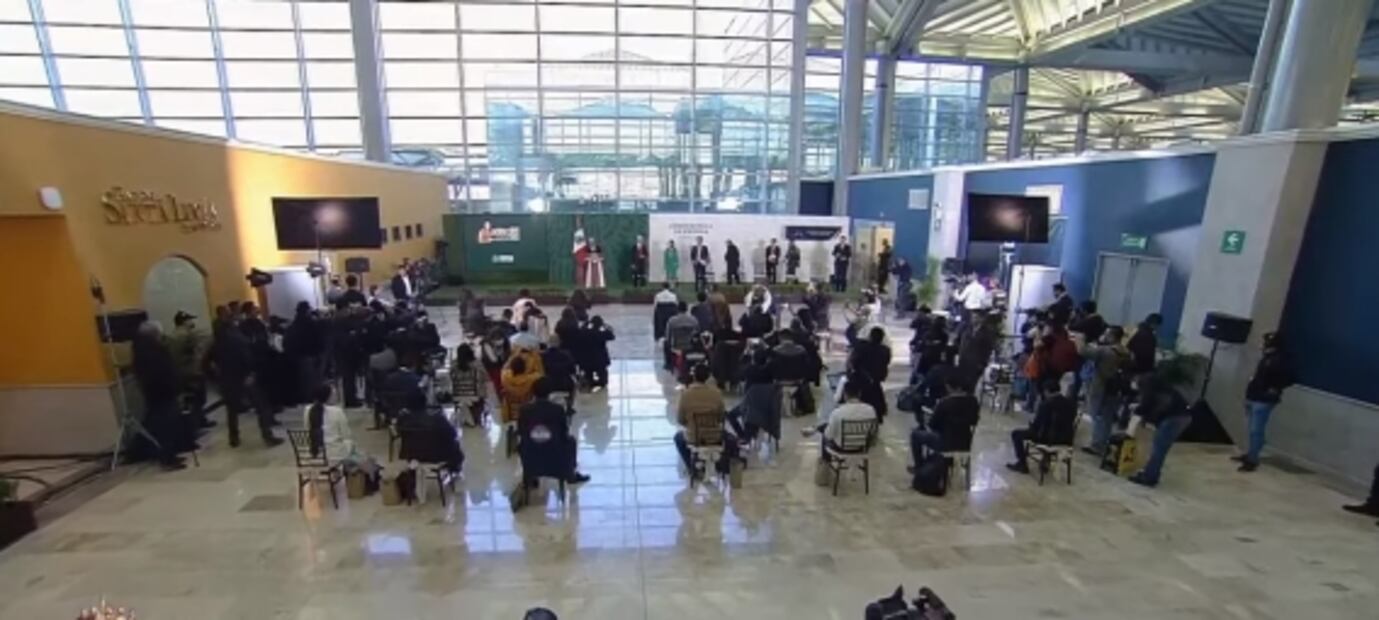 La mañanera de AMLO, 21 de marzo, minuto a minuto desde el AIFA