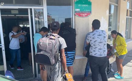 Desalojan a más de 100 migrantes que vivían de manera irregular en un hotel en Ciudad Juárez