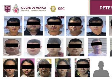 Detienen a 19 narcomenudistas en la alcaldía Coyoacán durante los primeros días de diciembre; así fue su captura