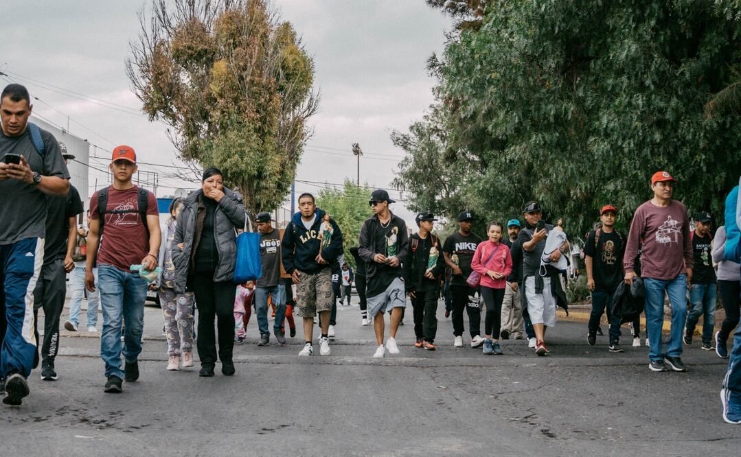 Decenas de peregrinos devotos de San Judas Tadeo iniciaron su curso hacia la Parroquia de “San Juditas” en el municipio de Villanueva. Foto: Diana Valdez