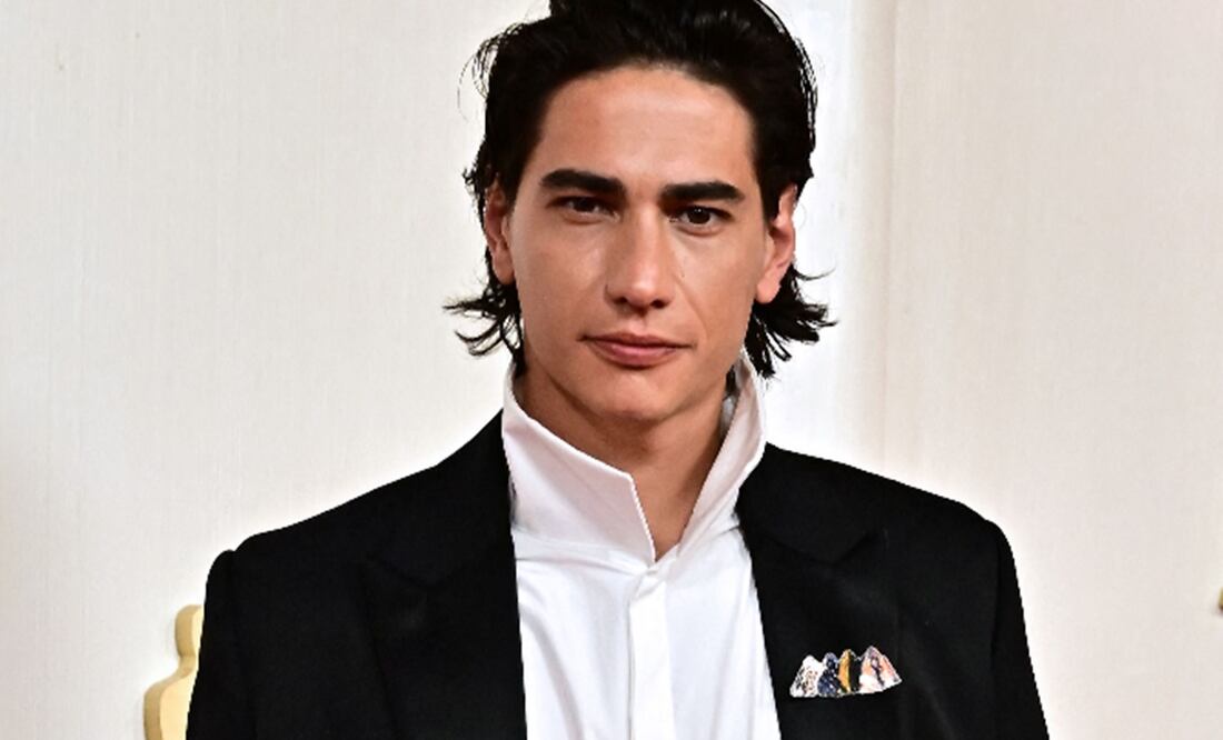 Enzo Vogrincic en la alfombra roja de la 96° edición de la Alfombra Roja.
Foto: AFP / Frederic J. Brown