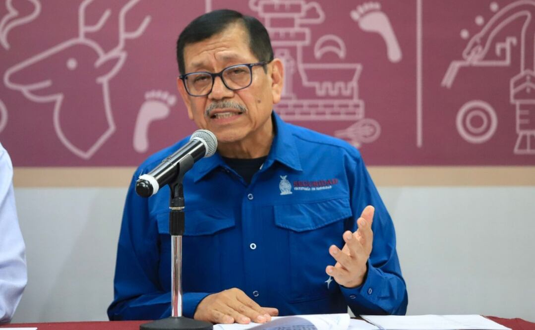 Gerardo Mérida Sánchez, secretario de Seguridad Pública de Sinaloa. Foto: Especial