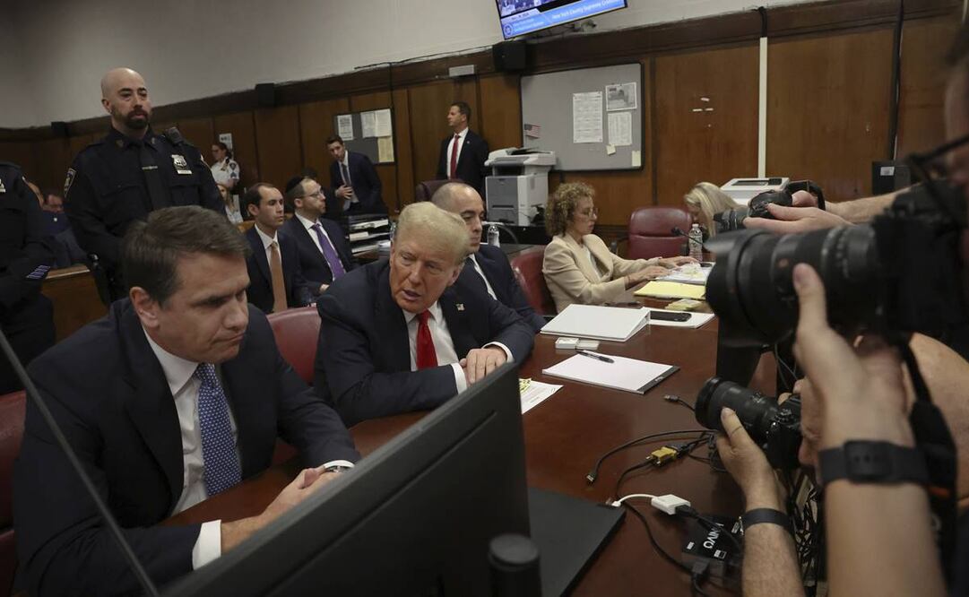 El  expresidente Donald Trump fue declarado culpable de 34 cargos por un jurado en la Corte de Manhtattan. Foto: AP/Archivo