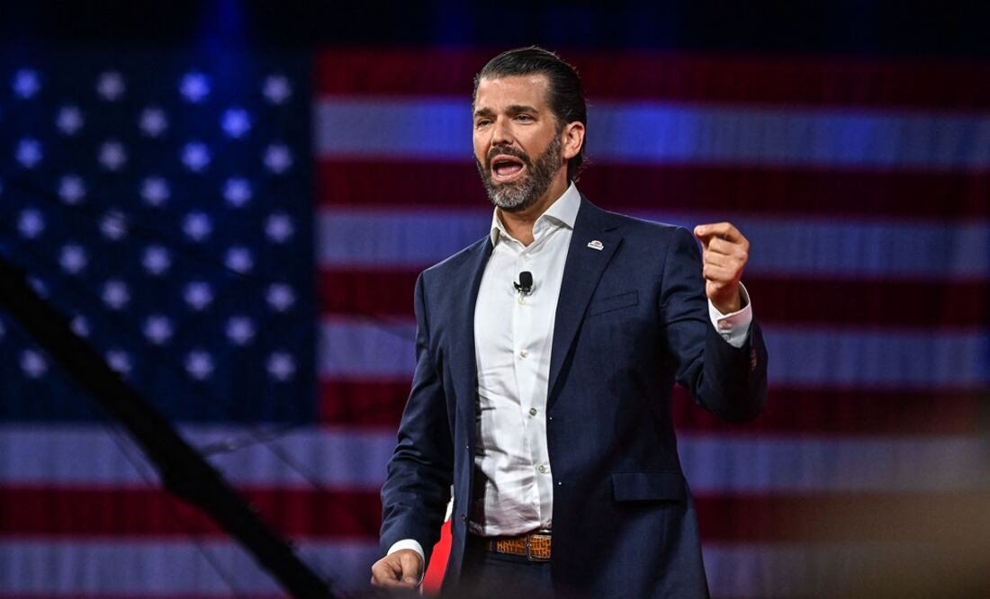 Donald Trump Jr., hijo del expresidente de Estados Unidos. Foto: AFP