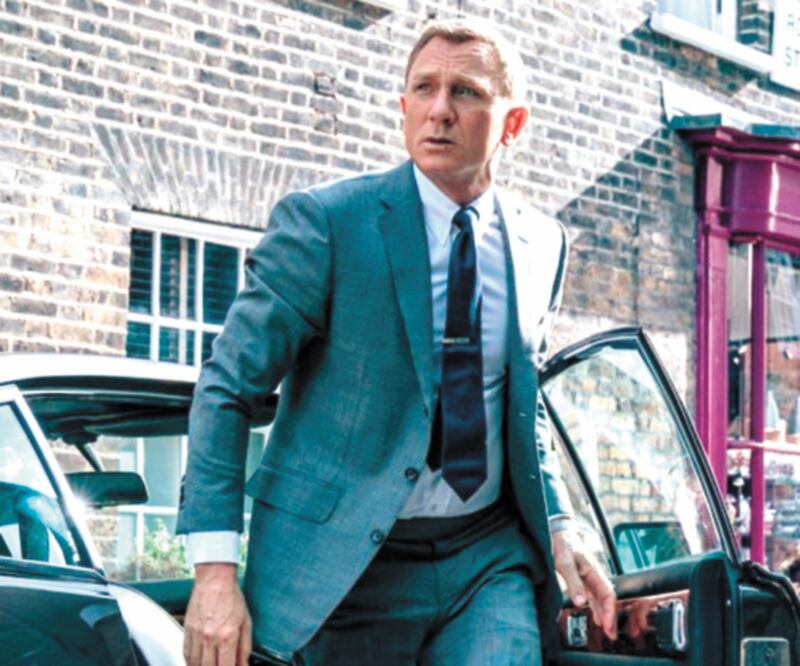No time to die, elnuevo filme de James Bond, se reprogramó para abril de 2021. UNIVERSAL PICTURES