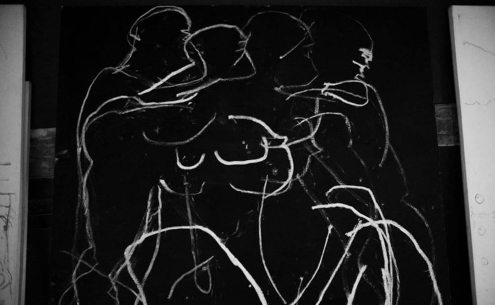 Pintura de Maria Marshall. Foto: Osmar Alvarado / EL UNIVERSAL