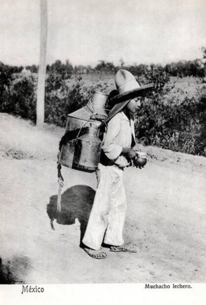 El lechero entraba, literal... hasta la cocina