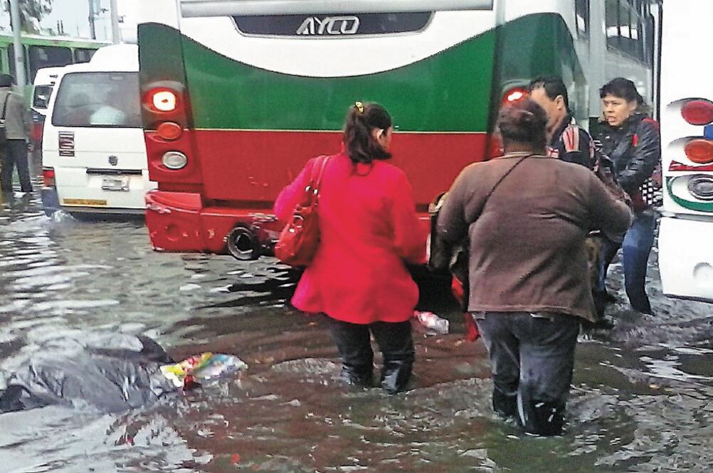Entre los municipios que más preocupan en materia de inundaciones están Coacalco, Ecatepec y Atizapán. Foto: ARCHIVO EL UNIVERSAL