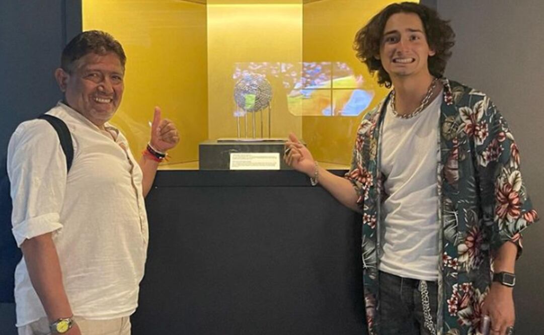 El productor Juan Osorio y su hijo Emilio Osorio, producto de su relación con Niurka Marcos. Foto: Instagram oficial.