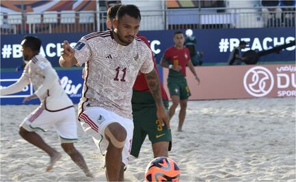 México es goleado en su debut en el Mundial de futbol de playa
