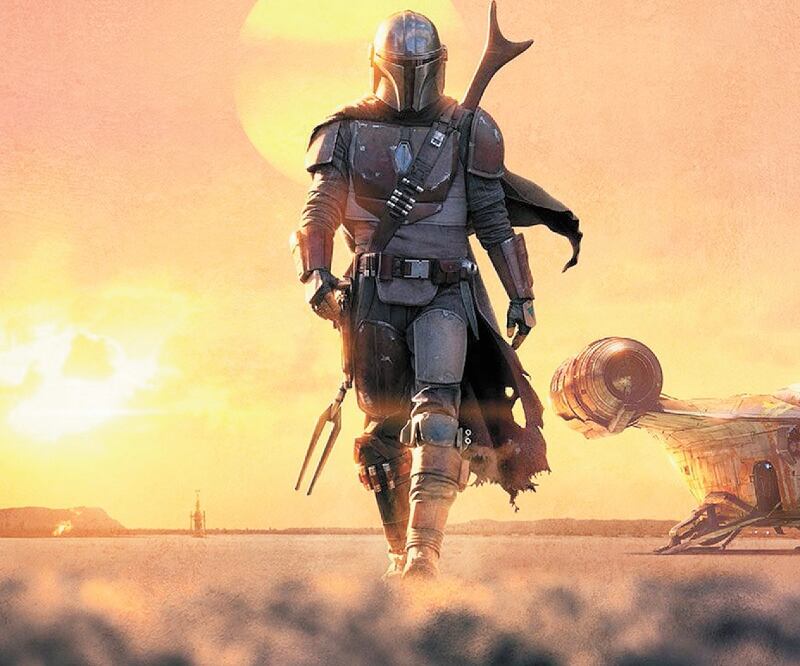 The Mandalorian, spin off de Star wars, estaría disponible. DISNEY