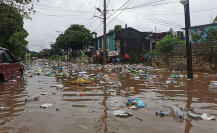 Fuertes lluvias dejan desbordamiento de ríos en Oaxaca; hay 33 comunidades incomunicadas 