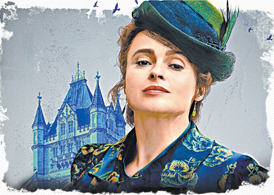 Helena interpreta a Eudoria Holmes, madre de los tres hermanos Sherlock: Enola, Sherlock y Mycroft, quien en la película se encuentra desaparecida. Fotos: NETFLIX