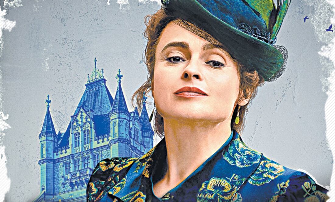 Helena interpreta a Eudoria Holmes, madre de los tres hermanos Sherlock: Enola, Sherlock y Mycroft, quien en la película se encuentra desaparecida. Fotos: NETFLIX