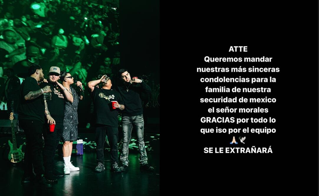 La banda sufrió un asalto en la autopista Puebla-Córdoba.
Fotos: Instagram