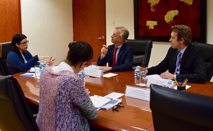 Se reúne subsecretaria de Hacienda con representantes del BCE