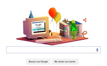 Google esta de fiesta; celebra su cumpleaños número 17 