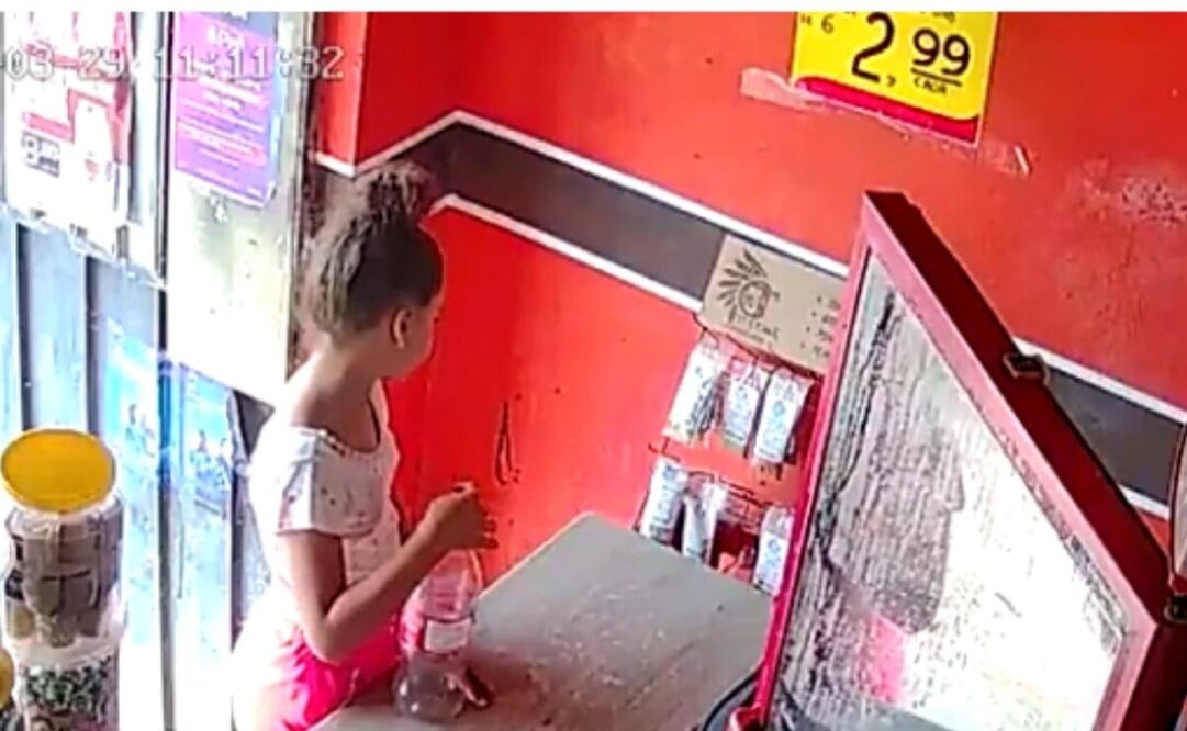 Una pequeña de 10 años desapareció tras ir a la tienda en Brasil y apareció poco después, asesinada, en un caso similar al de Camila, en Taxco. Foto: Captura de pantalla.