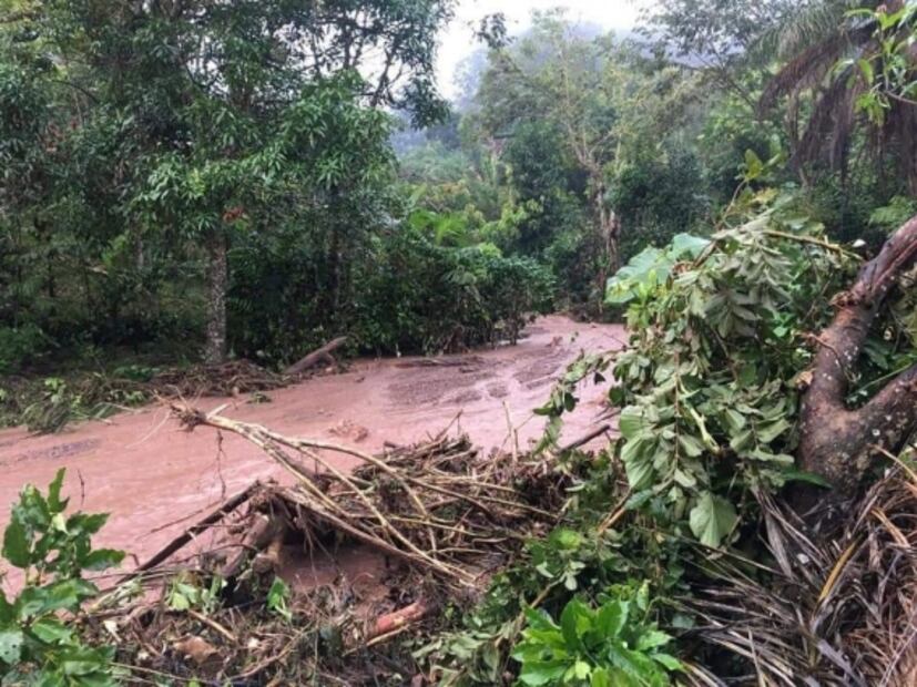 Desgajamiento de cerro en Chiapas deja un muerto y 15 heridos