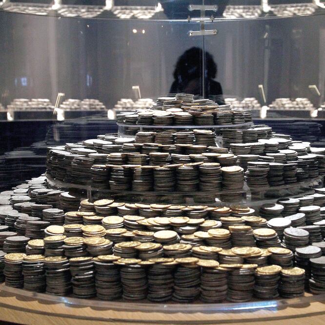 El público podrá apreciar unas 30 mil monedas de oro y plata acuñadas en 1803 (FOTOS: ARIEL OJEDA. EL UNIVERSAL)