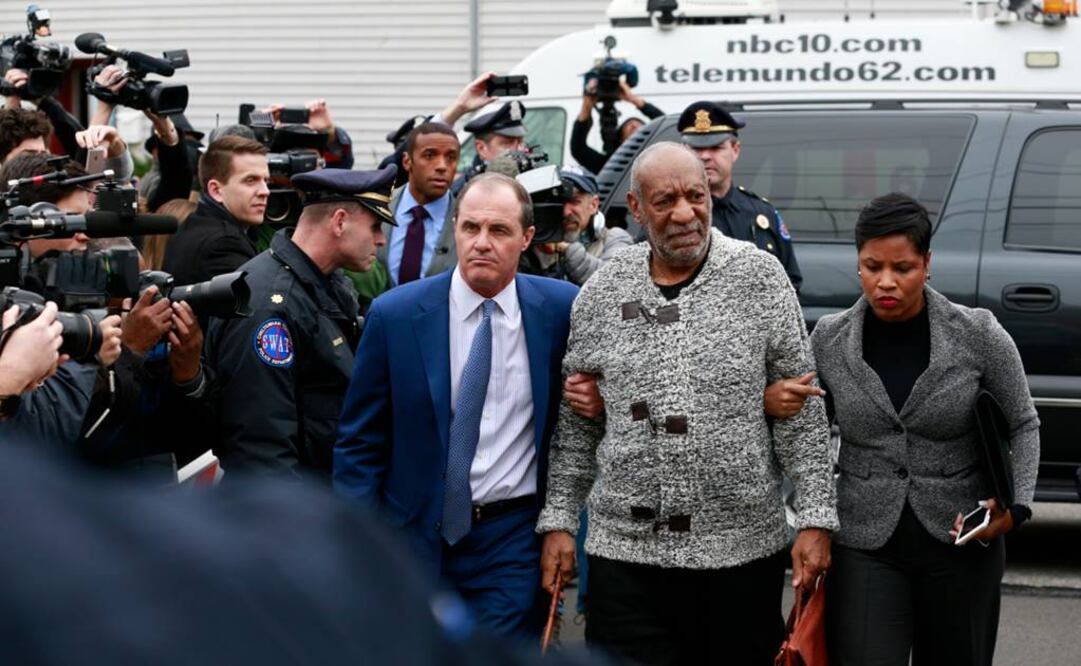 Cosby fue acusado formalmente de un caso este miércoles por la tarde en Elkins Park. (FOTO: AP)