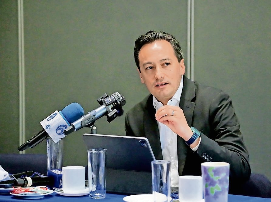 Andrés Atayde también aseveró que 45% del contenido del PGD está basado en IA. Foto: Especial