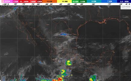 Estados de occidente, centro, sur y sureste esperan tormentas