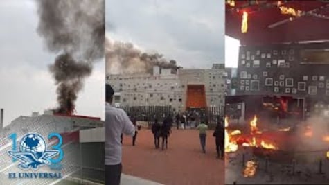 Se incendia Hospital Regional de Alta Especialidad de Zumpango