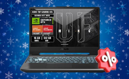 ASUS TUF Gaming A15 con 34% de descuento y MSI: una laptop gamer seria, a su mejor precio en meses