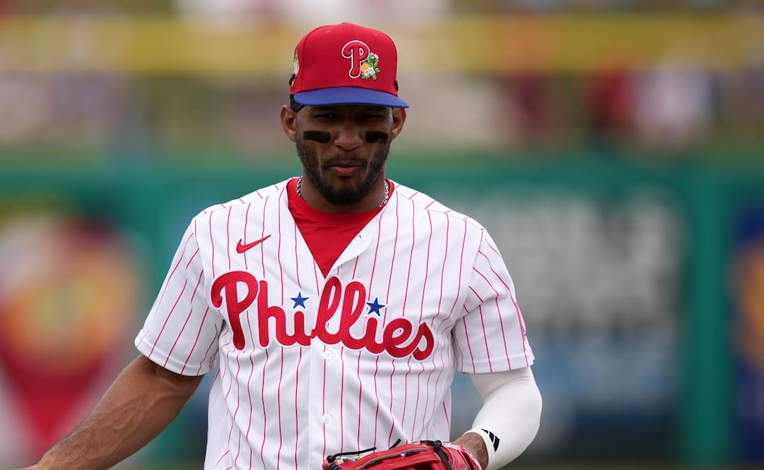 Johan Rojas suspendido por dopaje en MLB / Foto: AP