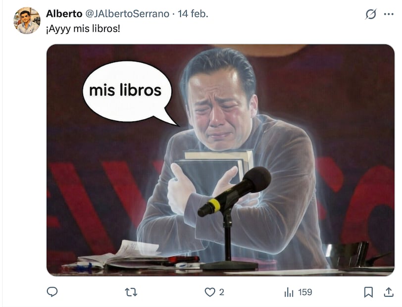 Los mejores memes que dejó la salida de Marx Arriaga de la SEP. Foto: Captura de pantalla