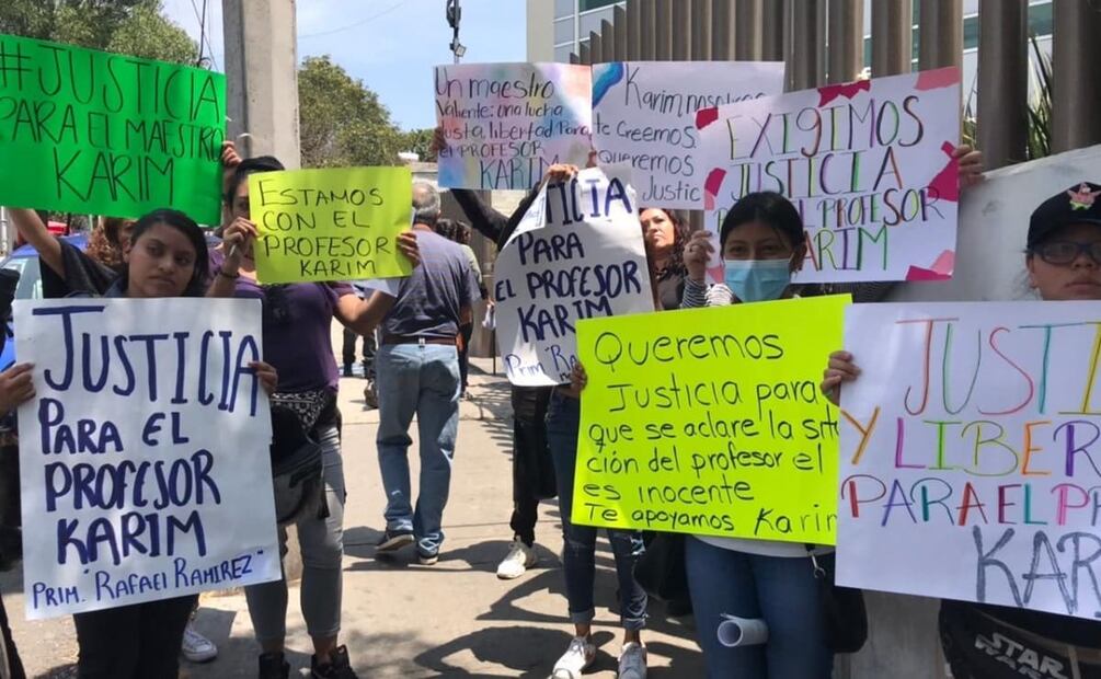 El profesor fue detenido el martes 20 junio y trasladado al penal de Barrientos, luego de que una niña “lo acusó falsamente” de ataque sexual. Foto: Rebeca Jiménez. EL UNIVERSAL