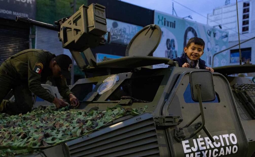 Aspectos previos al Desfile Cívico Militar de este 16 de septiembre del 2025. Foto: Hugo Salvador / EL UNIVERSAL.