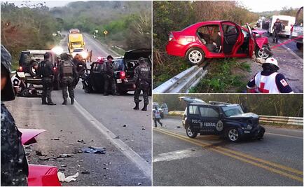 Muere una persona en choque entre patrulla y auto en Campeche