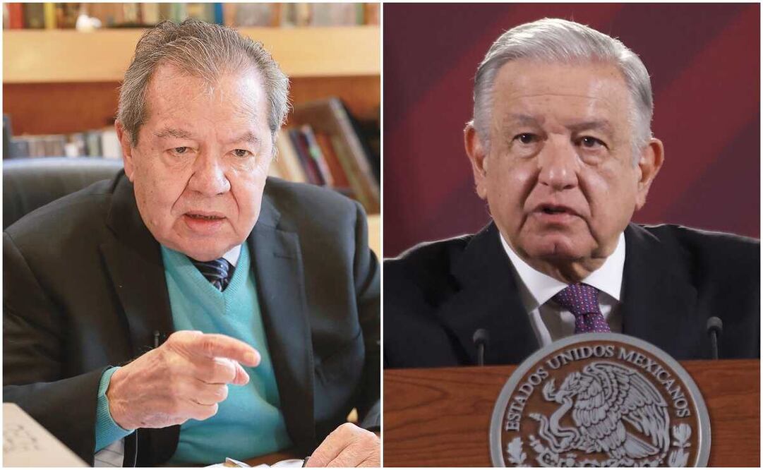 En su cuenta de Twitter, el Presidente externó sus condolencias a amigos y familiares del político de izquierda. Foto: EL UNIVERSAL