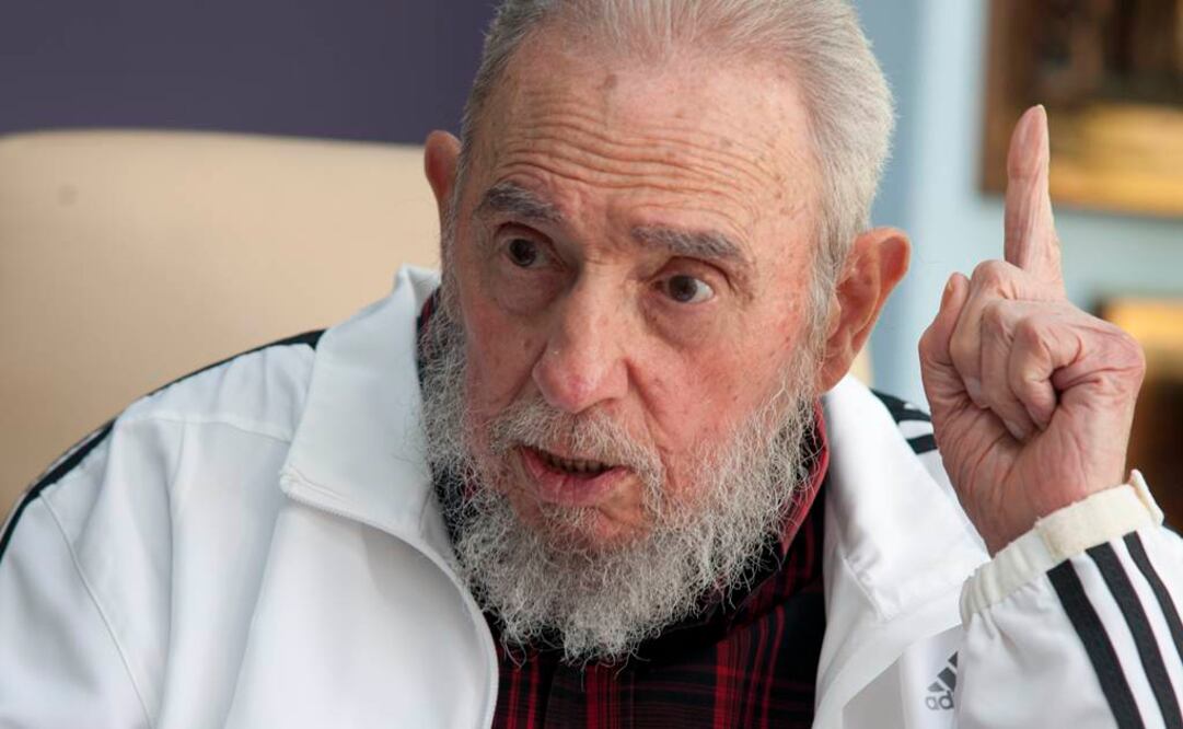 Fidel Castro visita fábrica cubana de quesos 