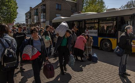 Suman hasta 8 millones de desplazados internos por la guerra entre Rusia y Ucrania