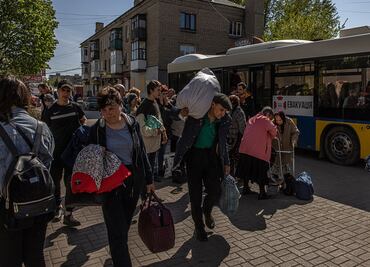 Suman hasta 8 millones de desplazados internos por la guerra entre Rusia y Ucrania