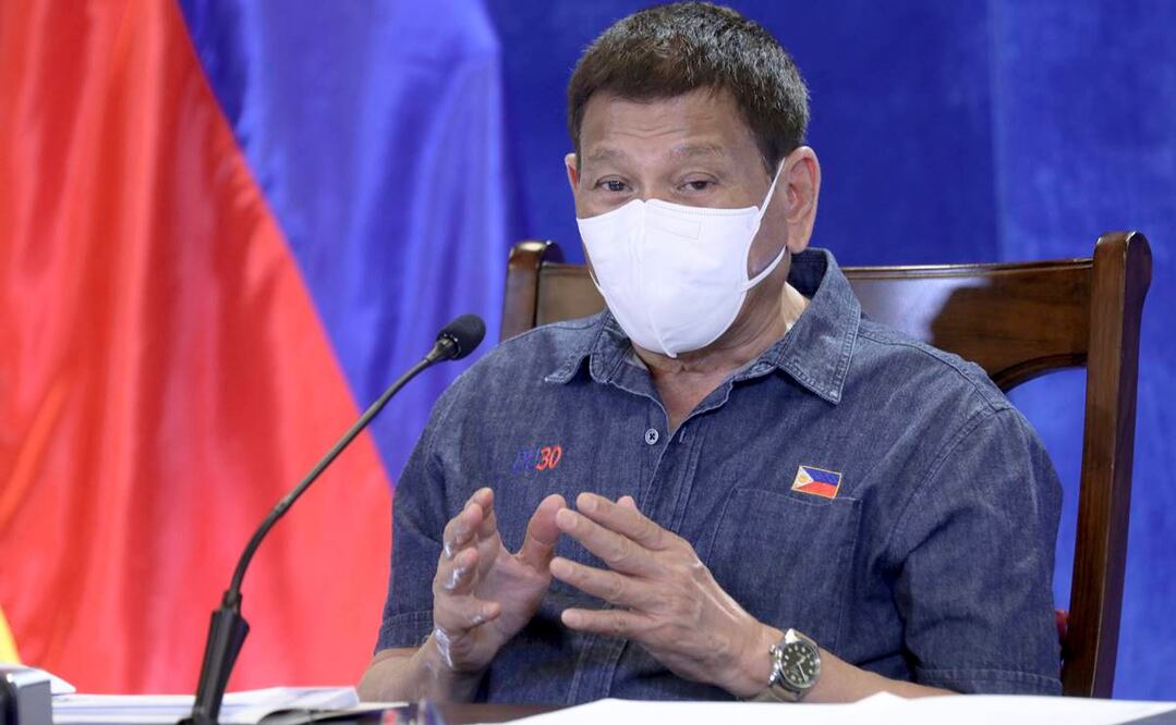 Rodrigo Duterte, presidente de Filipinas. Foto: AP