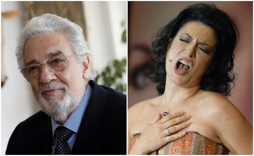 Foto: Plácido Domingo y Pilar Jurado, archivo