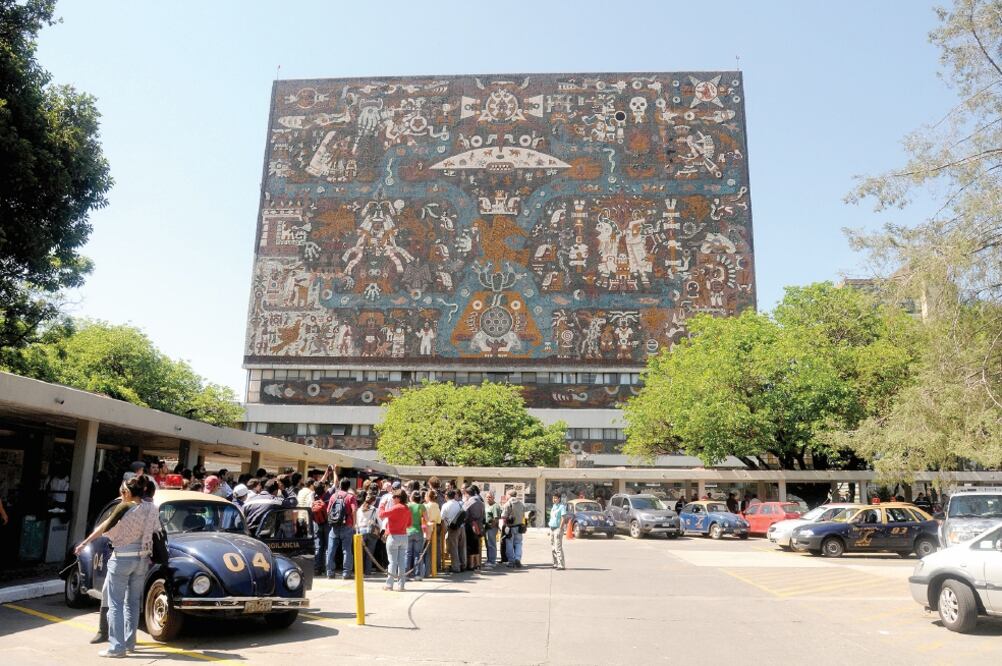 La Facultad de Filosofía y Letras es la única escuela de la UNAM que continúa en paro de labores. Foto: ARCHIVO EL UNIVERSAL