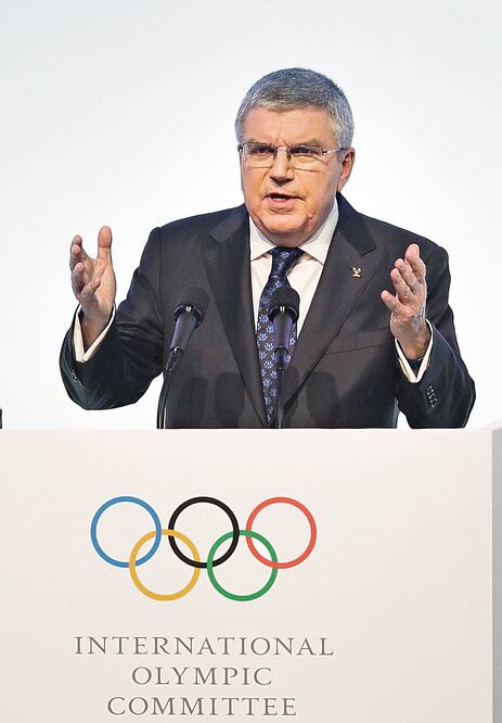 La decisión de Thomas Bach, titular del COI, ha sido criticada (JAE C. HONG. AP)