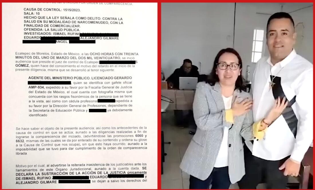 Buscan a líder criminal de Ecatepec; aparece en fotografía con la diputada local de Morena, Azucena Cisneros. Foto Especial
