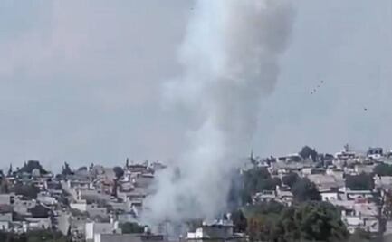 Se registra explosión de polvorín en La Saucera, Tultepec; reportan al menos dos lesionados