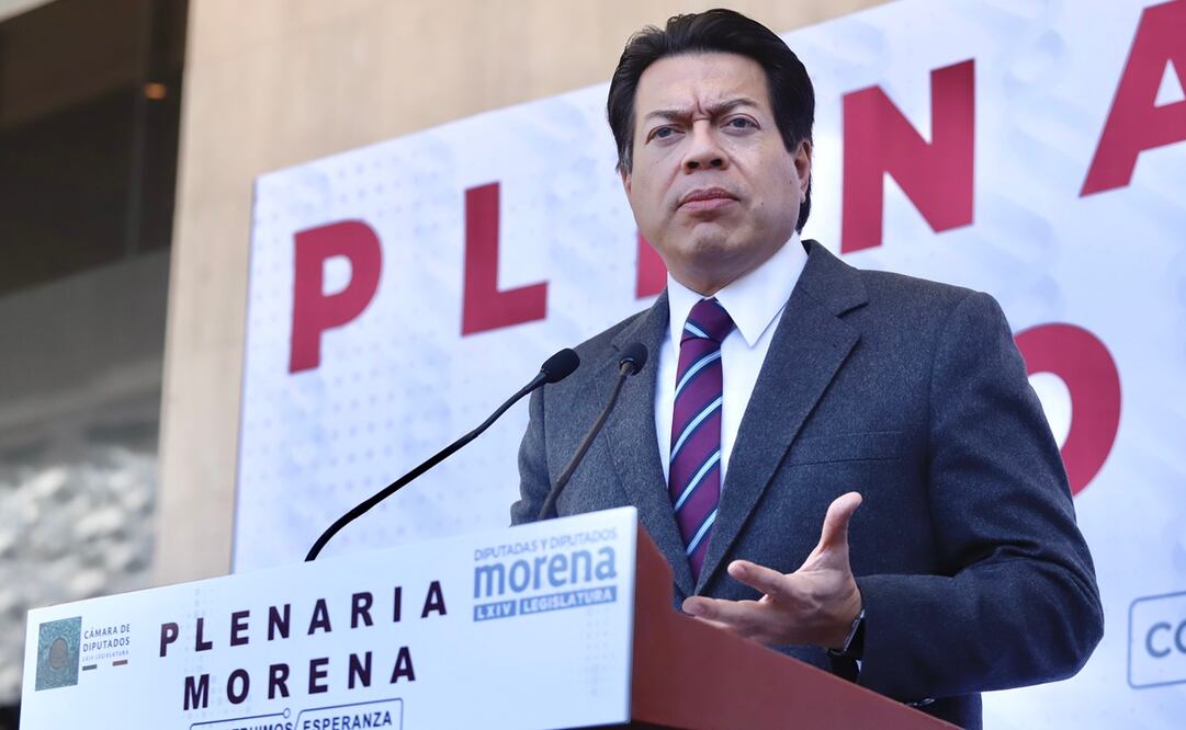 El líder de los diputados de Morena, Mario Delgado, expuso que en esta iniciativa de reforma también se reforzará el modelo de compras consolidadas / Archivo. EL UNIVERSAL