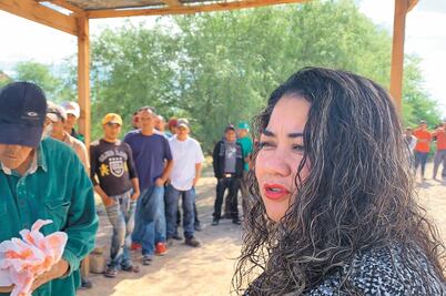 El milagro de migrantes a la llegada de "La Bestia" 