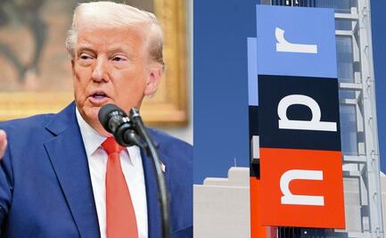 Trump afirma le "encantaría" recortar recursos a radio y tv pública de EU; dice que su gobierno recibe cobertura suficiente de medios privados 