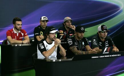 'Checo', el piloto más feliz del día