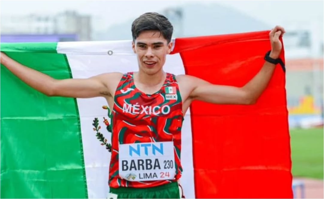 FOTO: ESPECIAL - Emiliano Barba, marchista mexicano brilla en Colombia