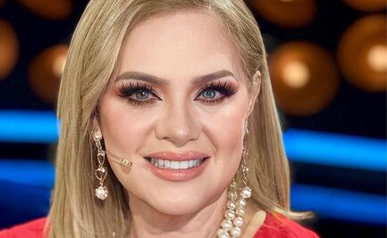 Erika Buenfil viste elegante jumpsuit rosa y luce como una Barbie